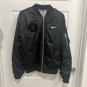 Nike court slam men tennis reversible bomber jacket